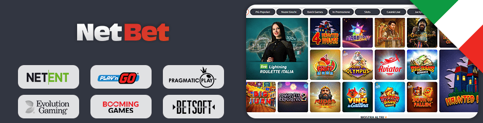 netbet casino giochi e software