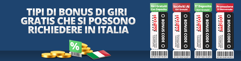 bonus senza deposito immediato giri gratis