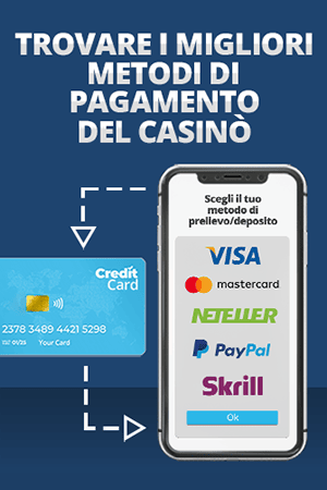 I migliori casinò che offrono il metodo di pagamento preferito